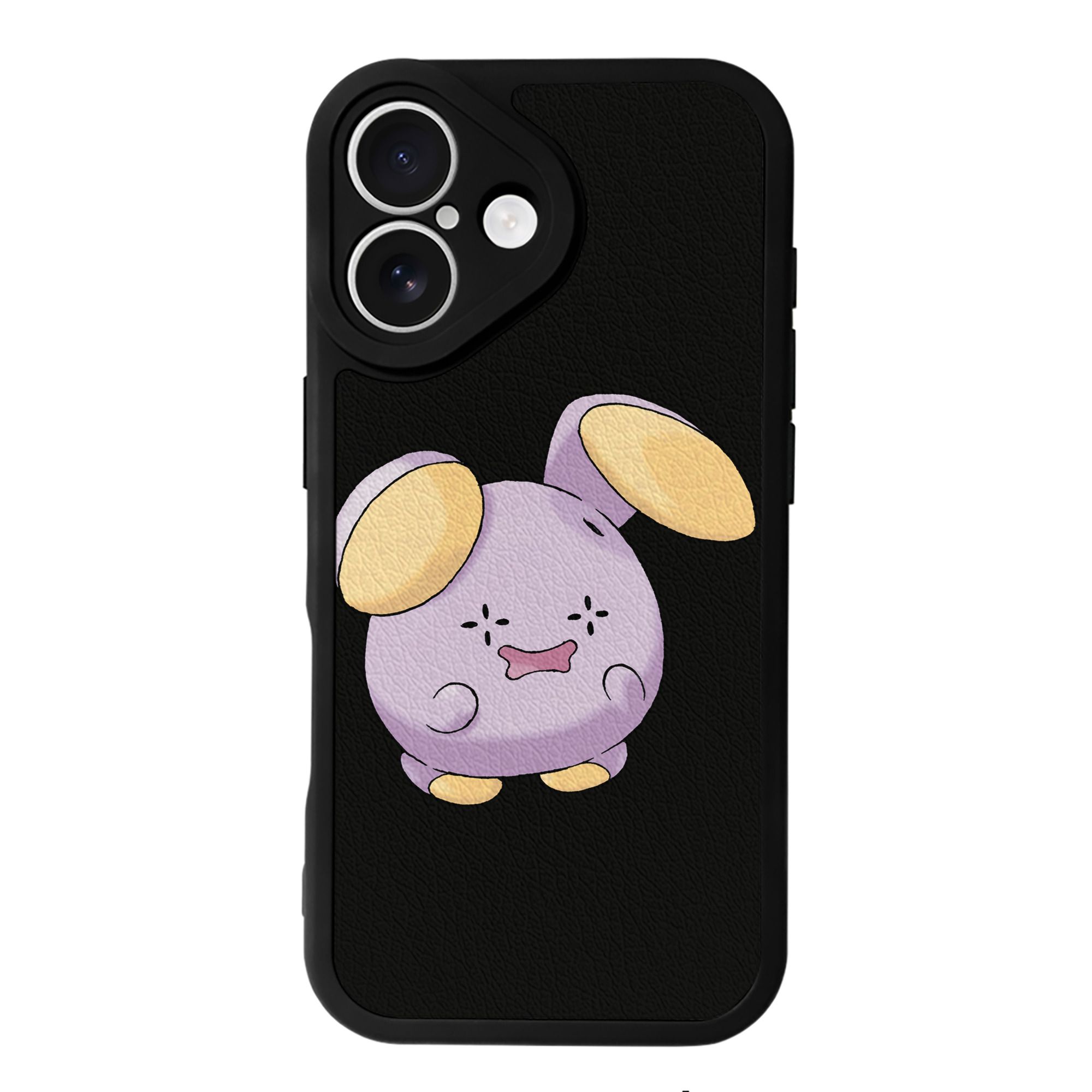 （画像用） ポケットモンスター Pokémon 【iPhone 16シリーズ対応】シリコンスマホケース（レザー調） 材質：シリコン